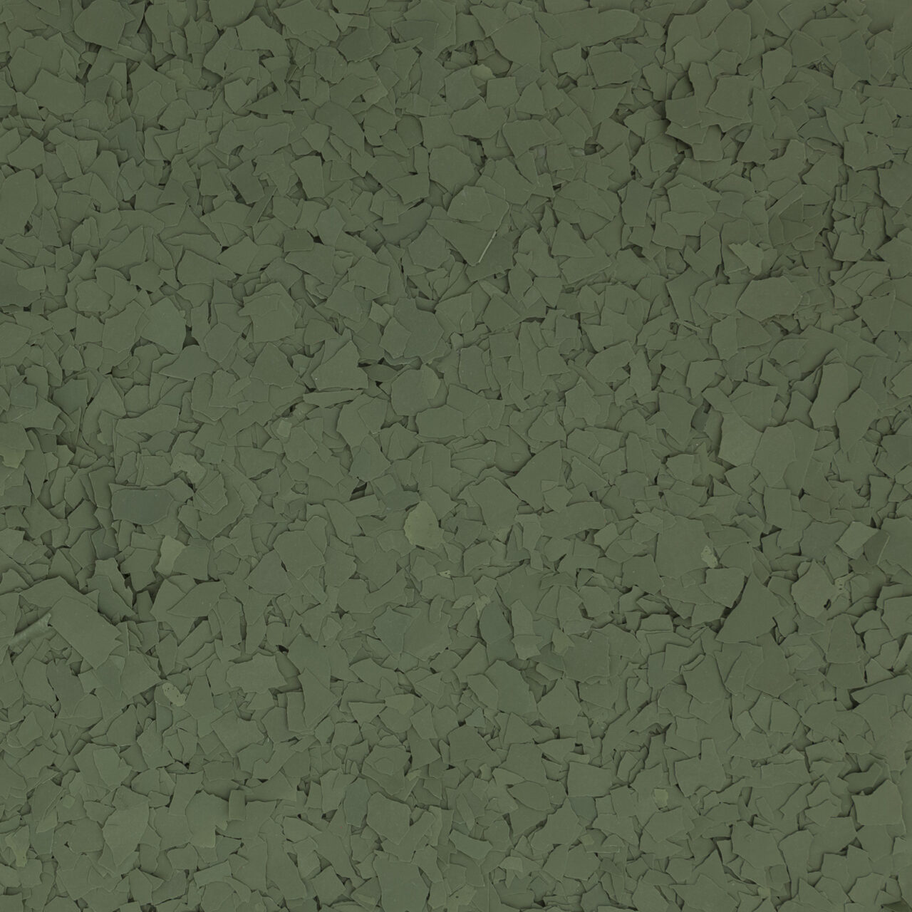 Camo Green Decorative Flakes sample